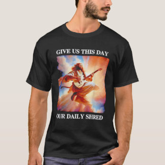 T-shirt Donnez-nous ce jour notre jour partagé Jésus Guita