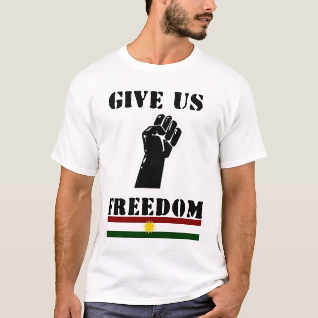 T-shirt Donnez-nous la liberté (Devant)