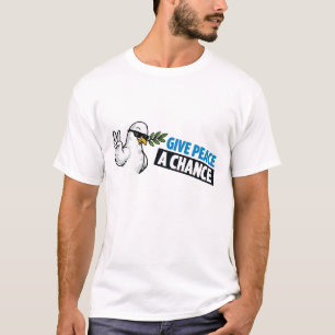 T-SHIRT DONNEZ UNE CHANCE À LA PAIX