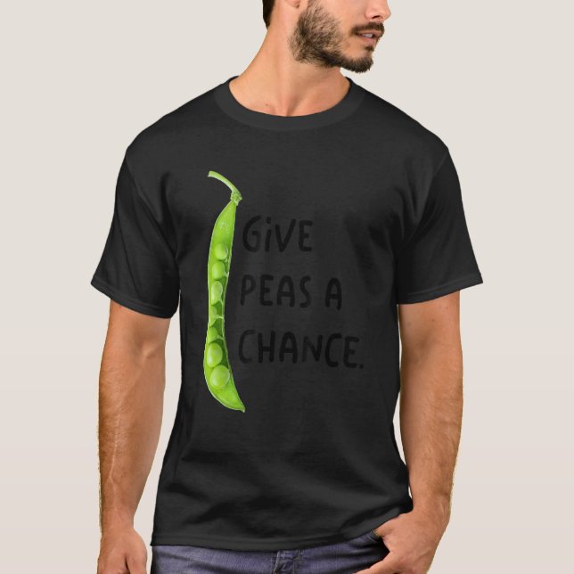 T-shirt Donnez Une Chance Aux Pois (Devant)