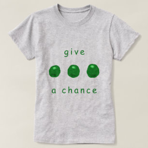 T-shirt Donnez une chance aux pois #2