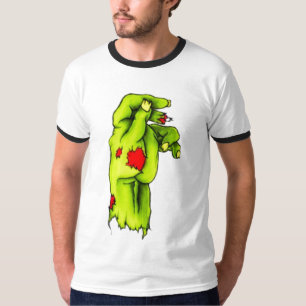 T-shirt Donnez-vous une main par l'encre (de joey)