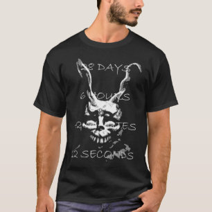 T-shirt Donnie Darko Film 28 Jours 6 Heures 42 Minutes Et