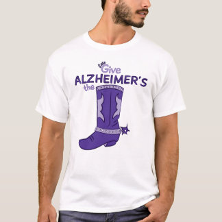 T-shirt Donnons la chemise de la botte #1 d'Alzheimer