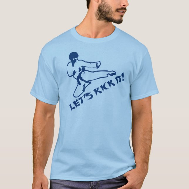 T-shirt Donnons- un coup de piedle ! (Devant)