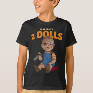 T-shirt Donny 2 Dolls Poupée anti-Trump cruelle (halloween