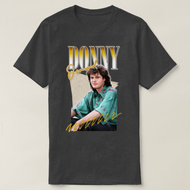 T-shirt Donny Osmond Retro Design esthétique du ventilateu (Design devant)