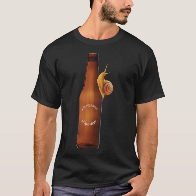 T-shirt Donoghue v Stevenson - Snail &amp; Ginger Beer Sti (Devant)