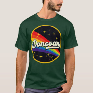 T-shirt Donovan Arc En Arc Dans L'Espace Style Vintage