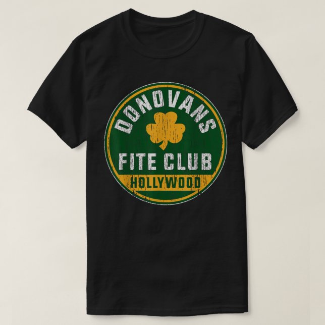 T-shirt Donovan'S Boxing Fight Club À Hollywood St Patric (Design devant)