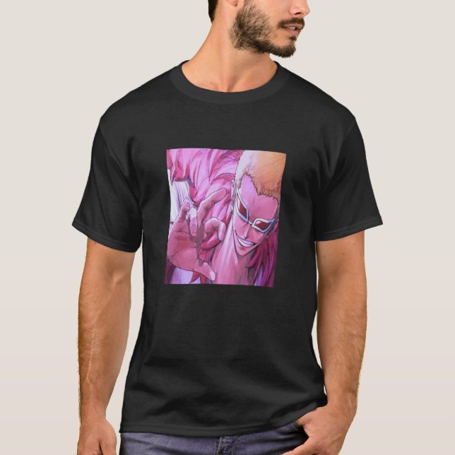 T-shirt Donquixote Doflamingo Une pièce (Devant)