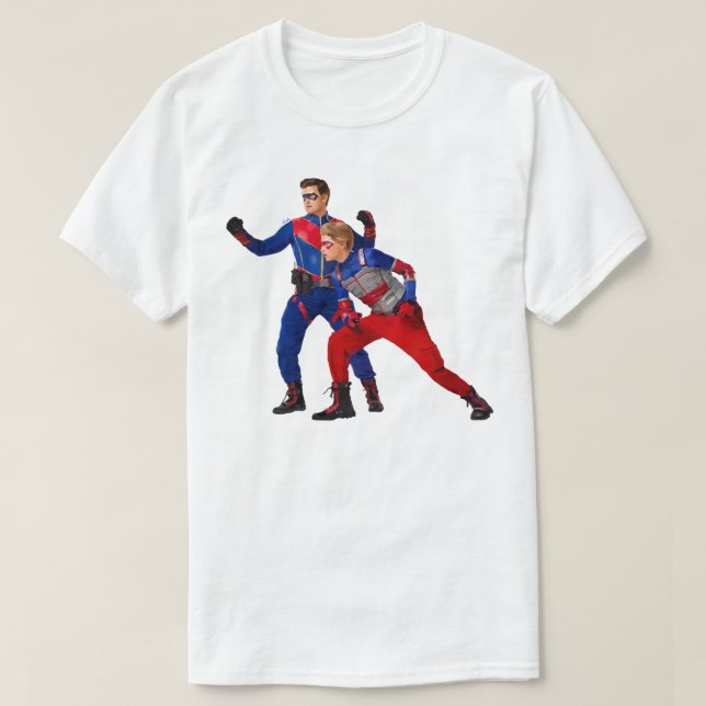 T-shirt Dons Amusants Danger Enfant Et Capitaine Homme Hér (Design devant)