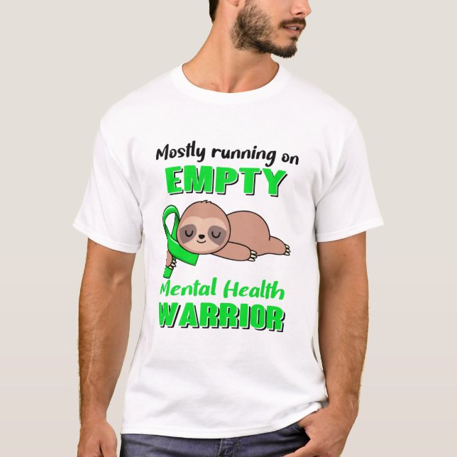 T-shirt Dons amusants de sensibilisation à la santé mental (Devant)