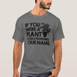 T-shirt Dons Amusants Plantes Pour Les Hommes Plantes Cool