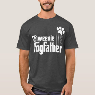 T-shirt Dons de Chiweenie Chien Papa
