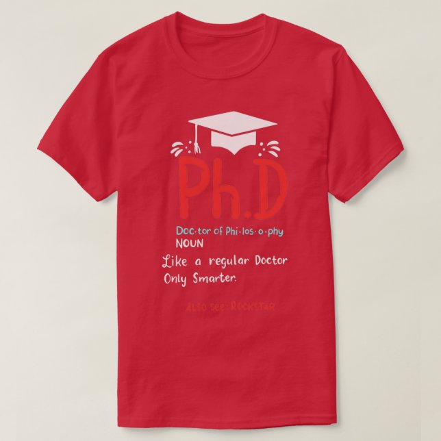 T-shirt Dons de doctorat (Design devant)