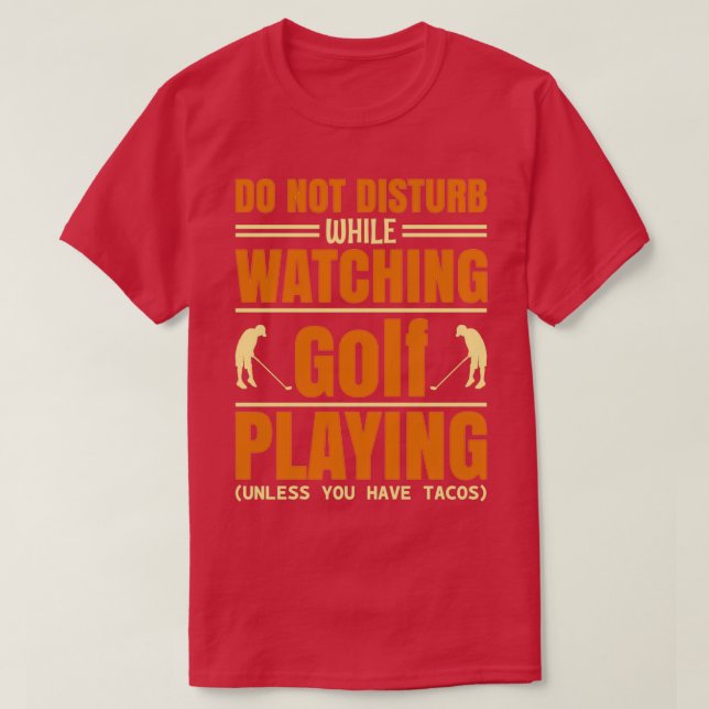 T-shirt Dons de golf amusants 1 (Design devant)