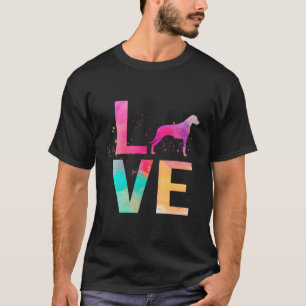 T-shirt Dons de maman de chien coloré Rhodesian Ridgeback