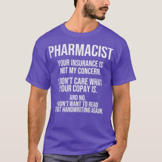 T-shirt Dons de pharmacien Pharmacie Tech Étudiant en phar