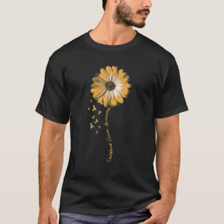 T-shirt Dons de sensibilisation au cancer de la marguerite