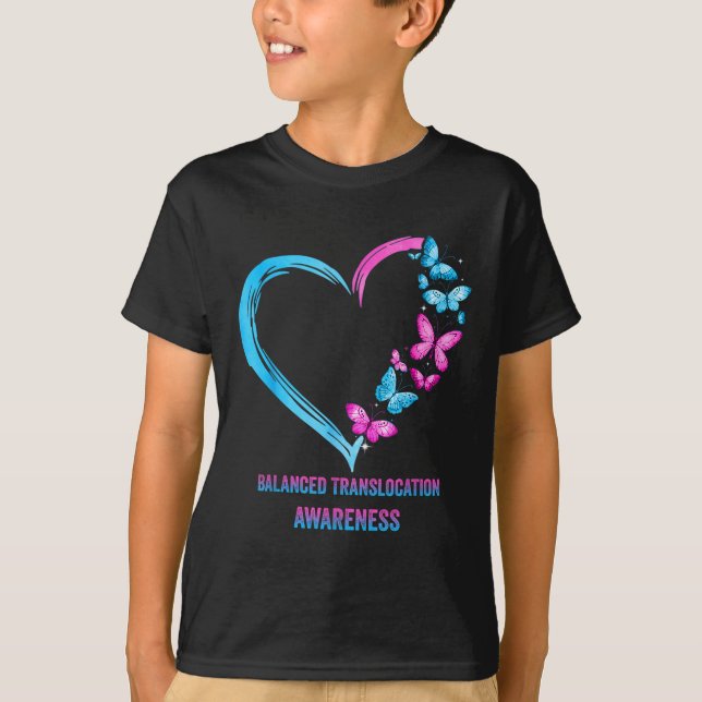 T-shirt Dons de sensibilisation cardiaque de translocation (Devant)