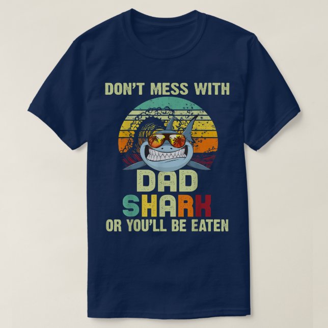 T-shirt Dons Papa De Fille Dont Il Met Avec Papa Sh (Design devant)