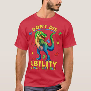 T-shirt Dont Dis Ma Sensibilisation sur l'autisme D'Aptitu