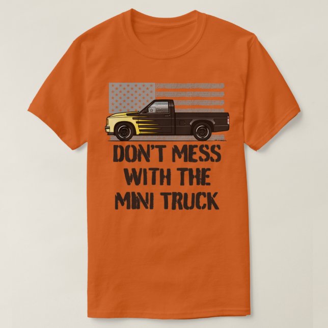 T-shirt Dont Mess Black (Design devant)