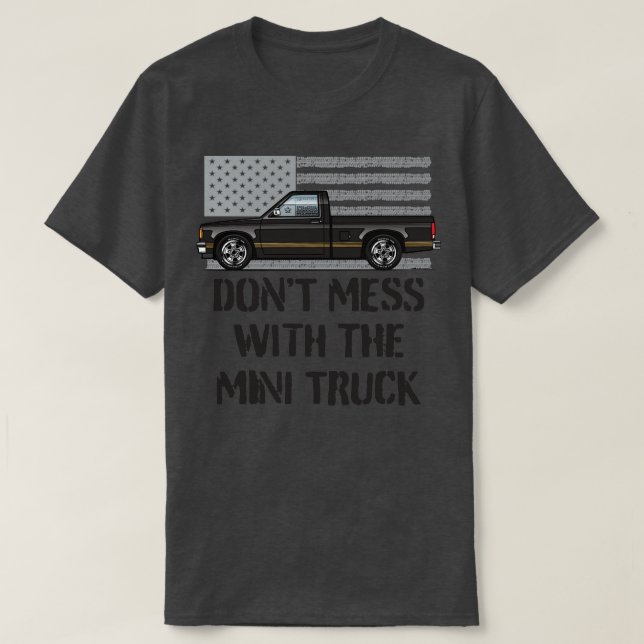 T-shirt Dont Mess Black 2 (Design devant)