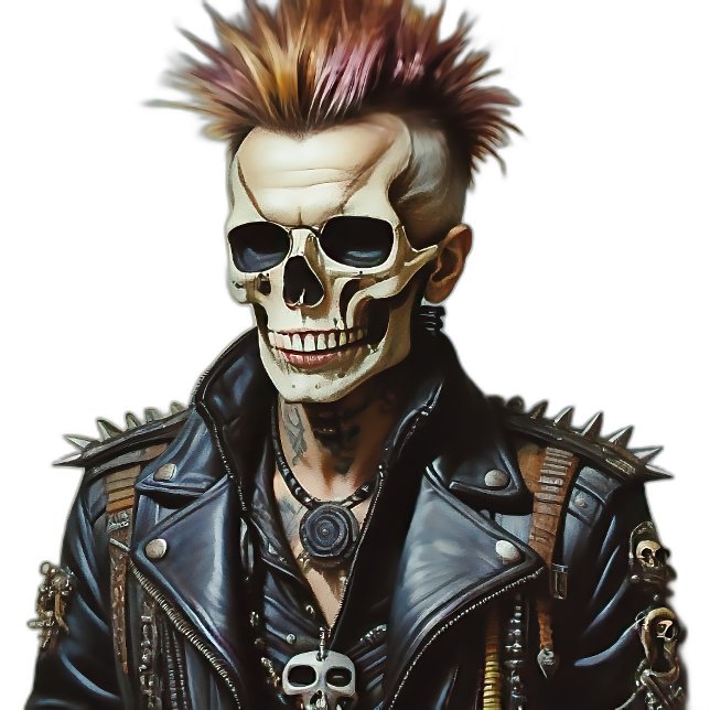 T-shirt Dont Quit punk crâne gars, (Créateur téléchargé)