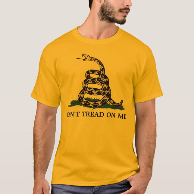 T-shirt Don't Tread on Me (Devant)