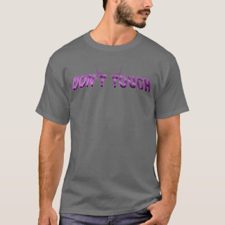 T-shirt Dontouch drôle