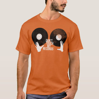 T-shirt Dontouch My Records Vinyl Records LP Collector Gee