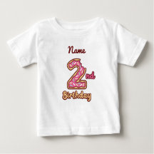 T-shirt Donut Baby 2e anniversaire