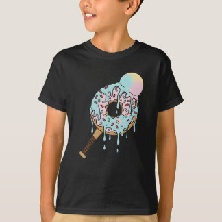 T-shirt Donut Baseball Bat Ice Cream Drip Kids Toddler Boy