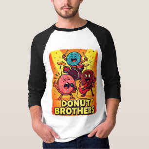 T-shirt Donut Brothers Rock Band