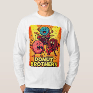 T-shirt Donut Brothers Rock Band