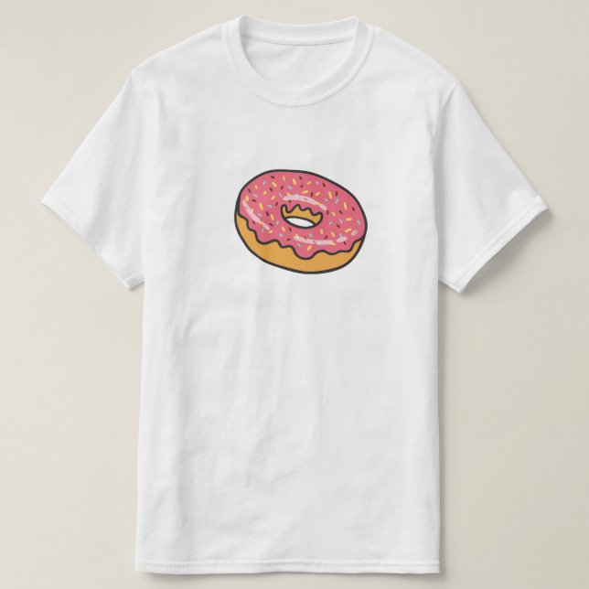 T-shirt Donut congelé (Design devant)