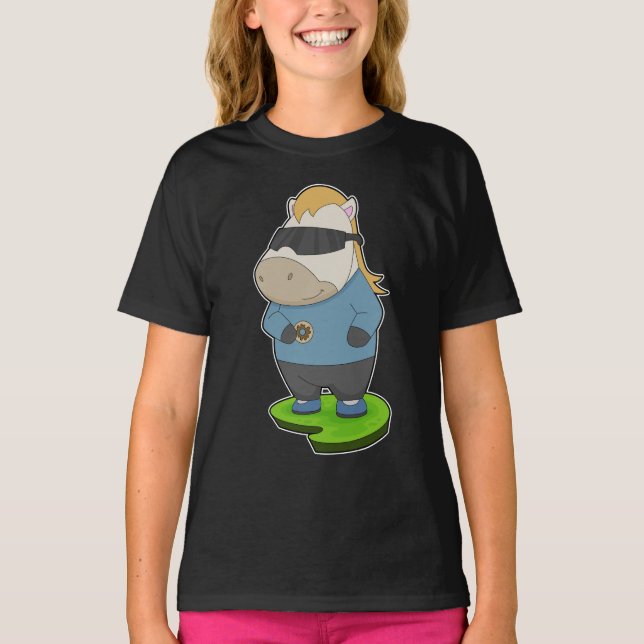 T-shirt Donut de cheval (Devant)