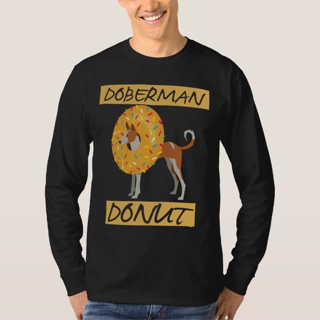 T-shirt Donut Doberman (Devant)