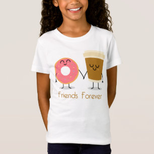 T-Shirt Donut et café meilleur ami