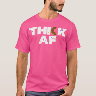 T-shirt Donut Fitness de Levage de Poids Épais Drôle AF