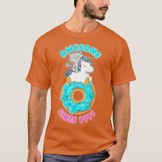 T-shirt Donut Kitten Unicorn stupéfiant depuis 1997