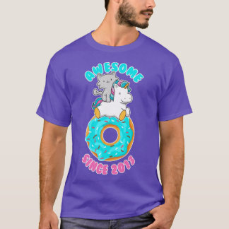 T-shirt Donut Kitten Unicorn stupéfiant depuis 2013