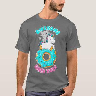 T-shirt Donut Kitten Unicorn stupéfiant depuis 2020