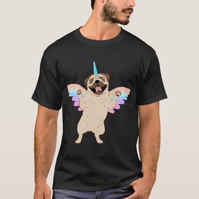 T-shirt Donut le Pug 001 (Devant)