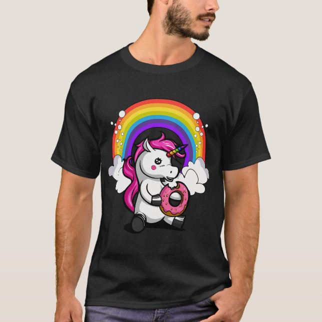 T-shirt Donut Licorne (Devant)