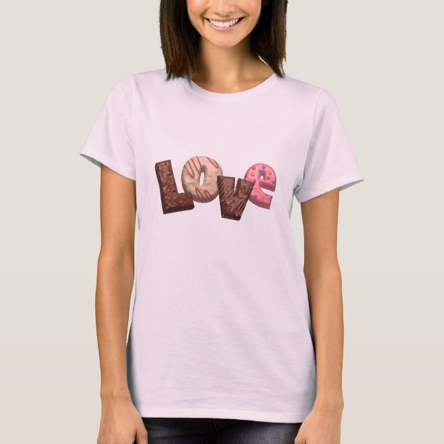 T-shirt Donut Lover (Devant)
