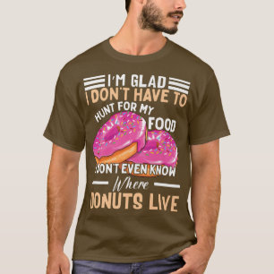 T-shirt Donut Lover Citation à cuire Doughnut Shop Proprié