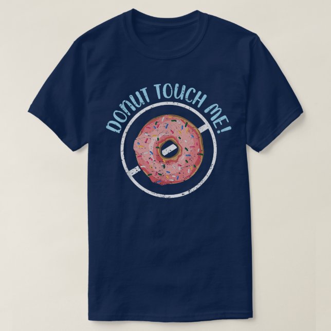 T-shirt Donut Lover Doughnut Alimentation Viennoiseries Bo (Design devant)